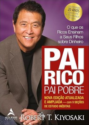 Capa do livro Pai Rico, Pai Pobre
